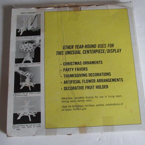 Vintage Easter Egg Holiday Tree by Saittis - Picture 2 of 7